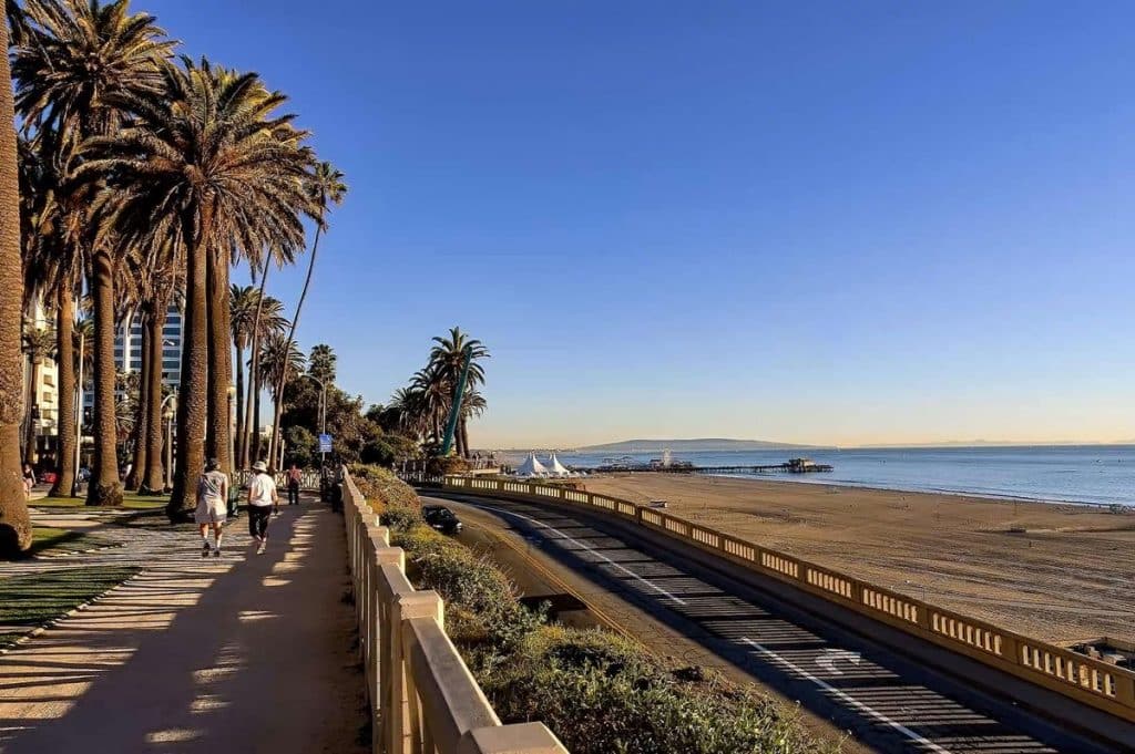 Quartier de Pacific Palisades à Los Angeles