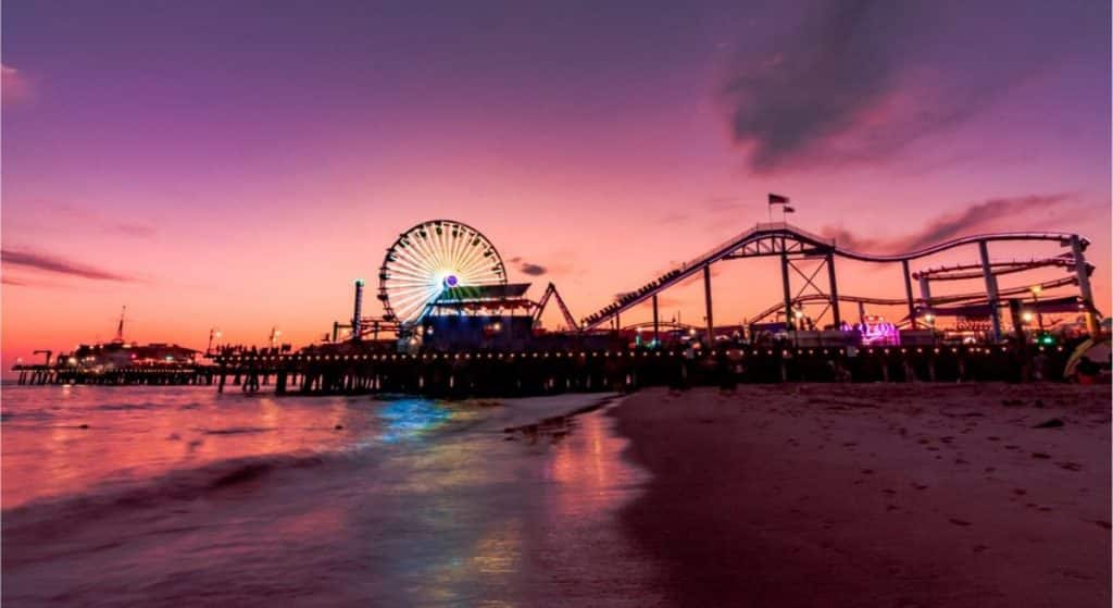 Santa Monica Pier à Los Angeles