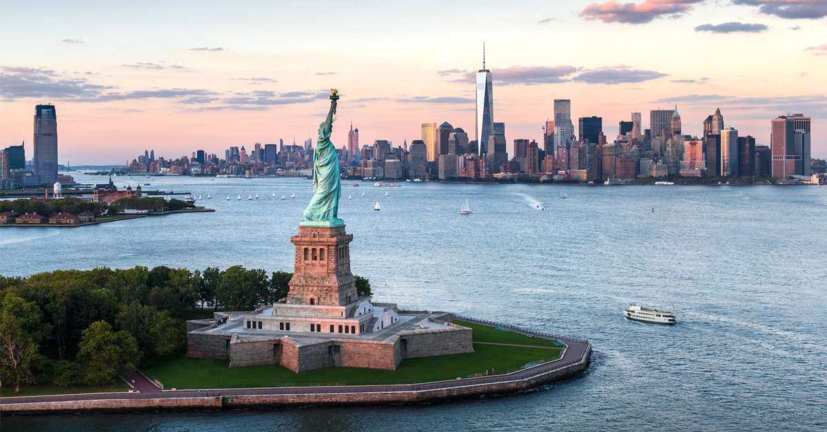 Skyline Manhattan Statue de la Liberté