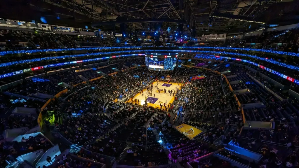 match Lakers au Crypto.com Arena à los Angeles.