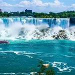 magnifique chutes d'eau des cascades du niagara