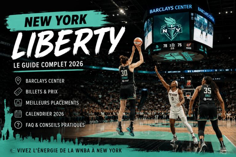 New York Liberty 2026 au Barclays Center à Brooklyn